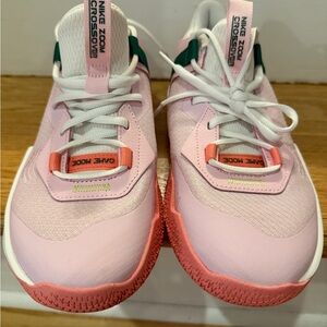 Nike Kids' pink and Green Sneakers